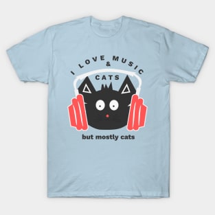 Music & cats T-Shirt